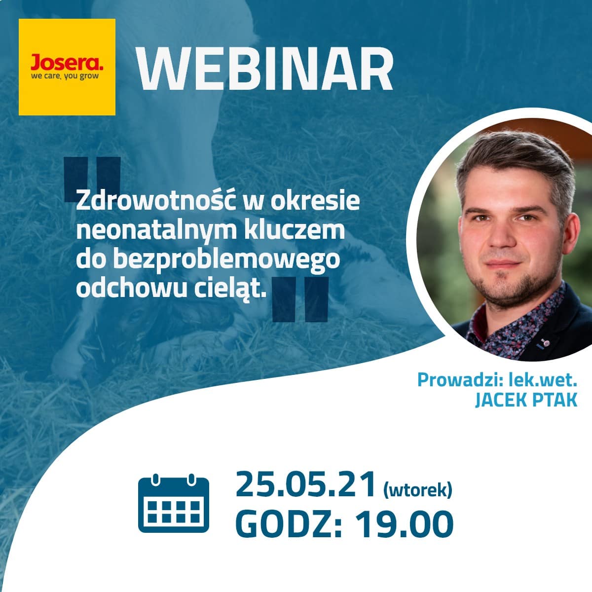 Webinarium. Tajniki efektywnej opieki nad cielęciem.